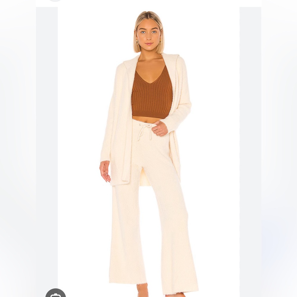 Tularosa ERIN WRAP CARDIGAN IN LIGHT TAN from Revolve